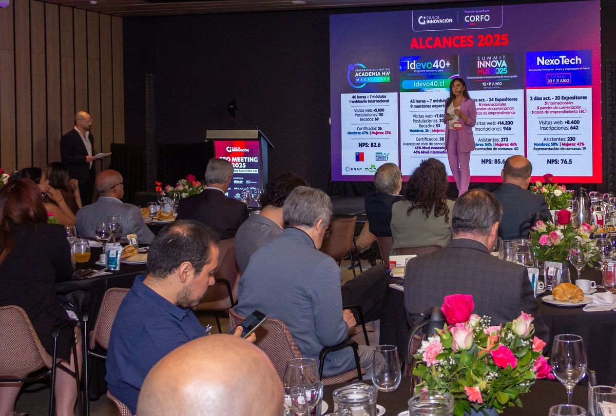 Presentación del Club de Innovación en CEO Meeting 2025